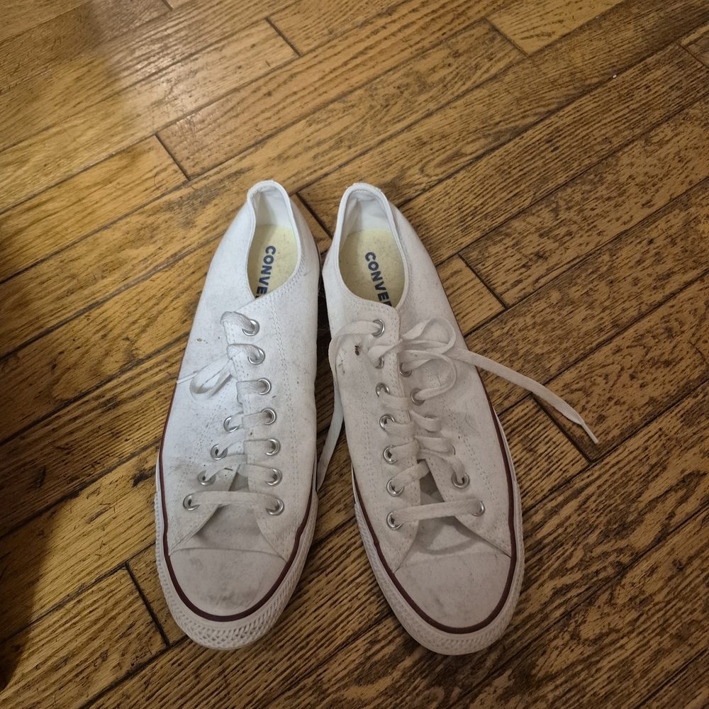 Converse Classic White Canvas Sneakers